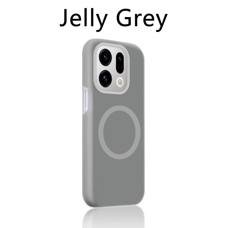 Magnetic Liquid Is Suitable for Oppofindx9 Mobile Phone Case, Jelly Case, Anti-drop FindX9Pro Skin-friendly Feel X8.