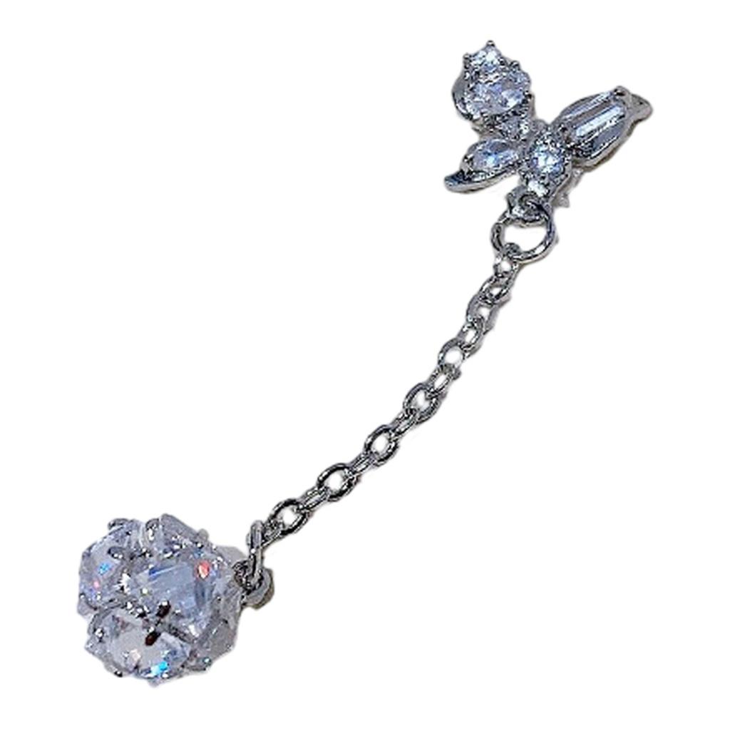 3D Dangle Nail Charms Bowknot Nail Art Charms Zircon Nail Gems Nail Art Rhinestones DIY Manicure Nail Art Decorations