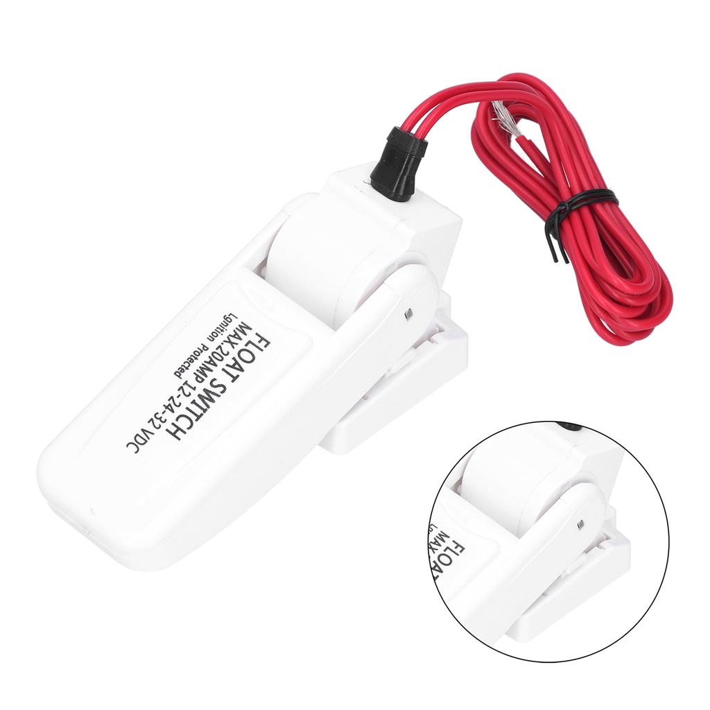 Boat Bilge Pump Automatic Electric Safety Easy Clean Use Bilge Pump for Electronic Engineering DC32V/24V/12V