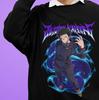 Jujutsu Kaisen Sweatshirt Megumi X  Sukuna Sweater JJK Anime Pullover Gojo Toji