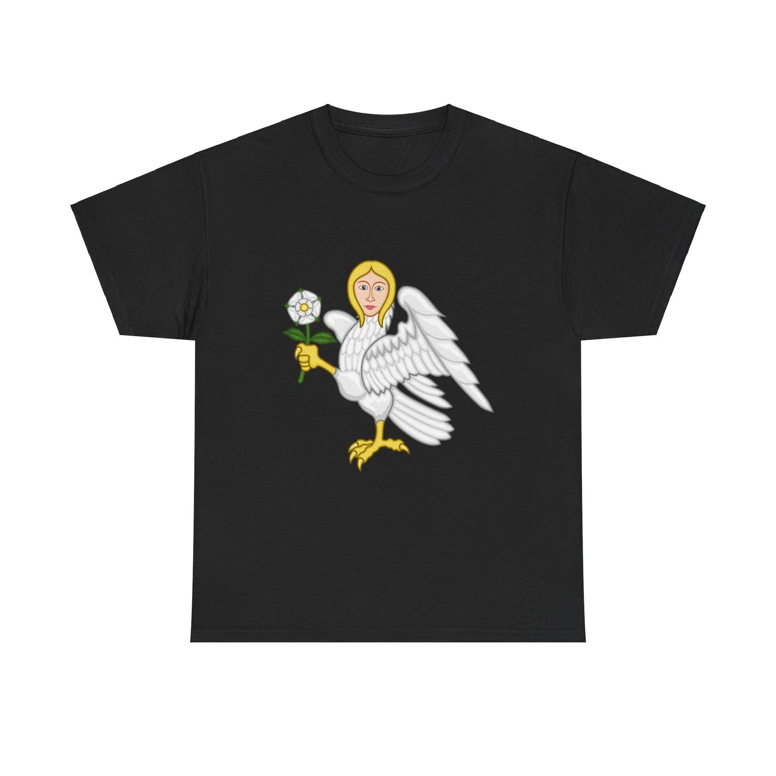 

Falcon with a virgin s face Badge of Richard III - T shirt 3XL