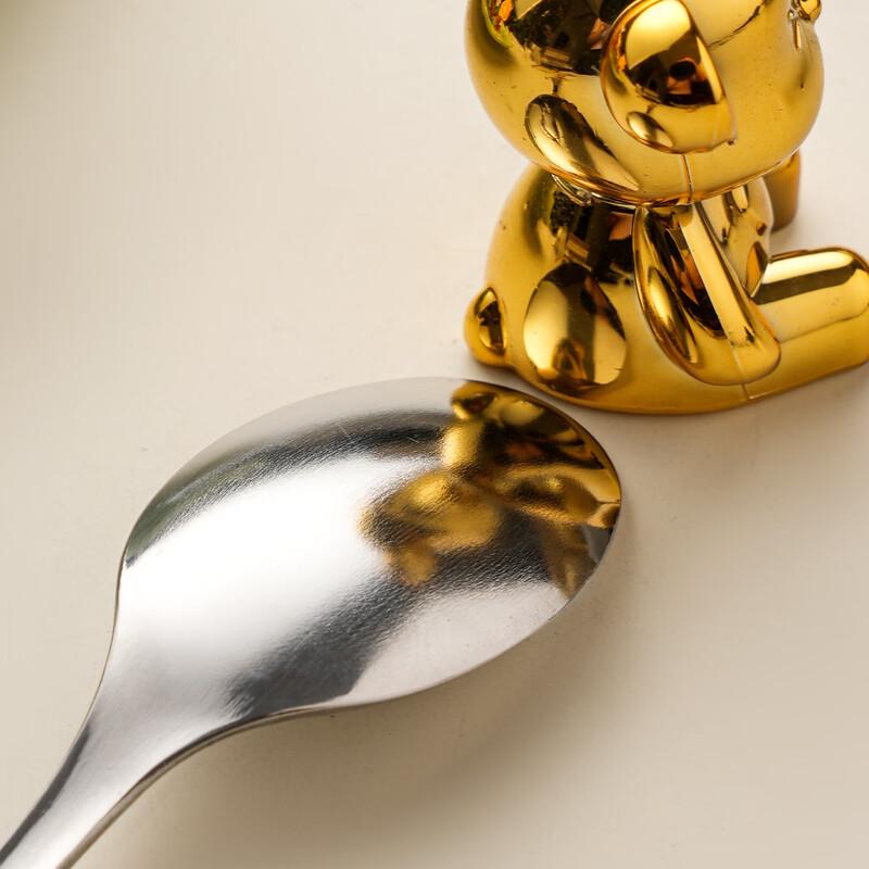 ZISIZ Retro Tłoczony Zestaw Sztućców do Deseru