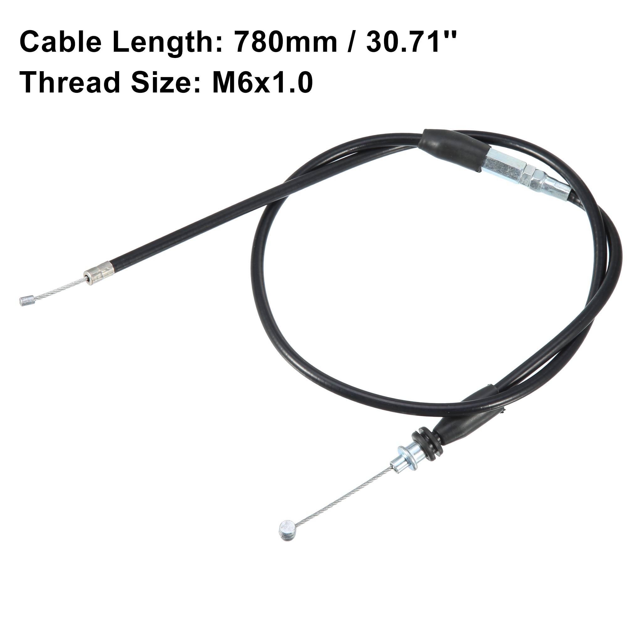 Motoforti Throttle Cable 78cm 118cm Motorcycle Throttle Cable Universal Fit for 50cc 70cc 90cc 110cc 125cc 250cc ATV Quad
