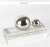 Metal Ball Minimalist Desktop Ornament - Designer Home Decor for Office and Model Rooms