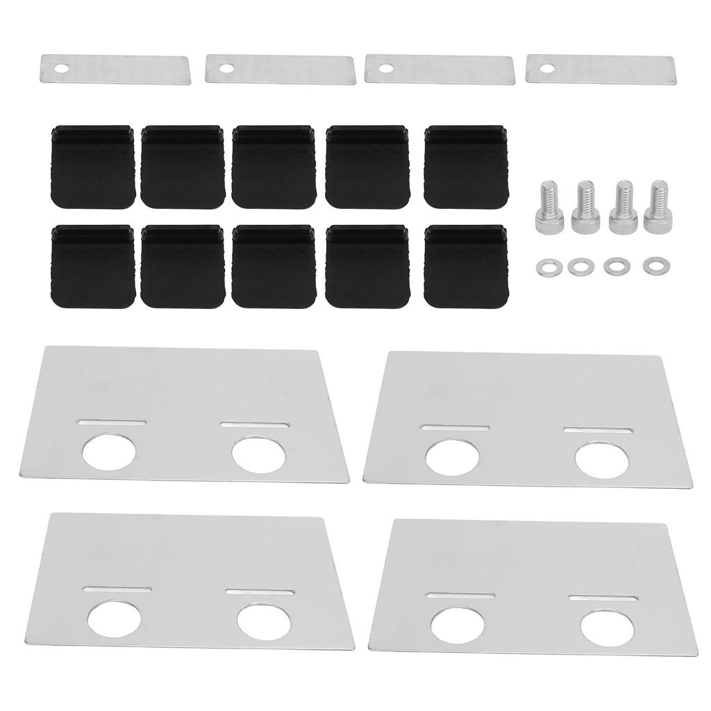 Oil Pan Baffle Plate Valve Bolt Kit Universal Surge Rubber Flap Reduce Friction Wear for Cars