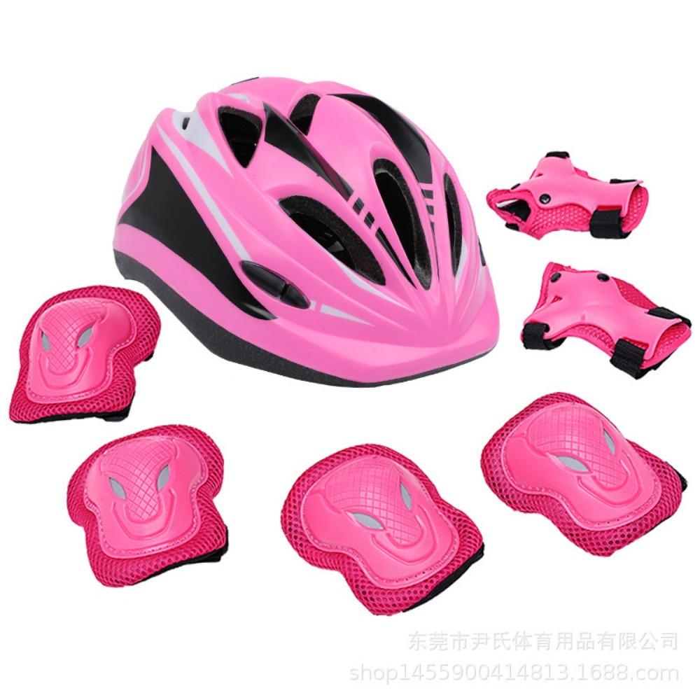 Kids MTB Road Bike Helmets Ultralight Safe Cycling Children Helmet Breathable Head Protector Outdoor Sports Gears Set
