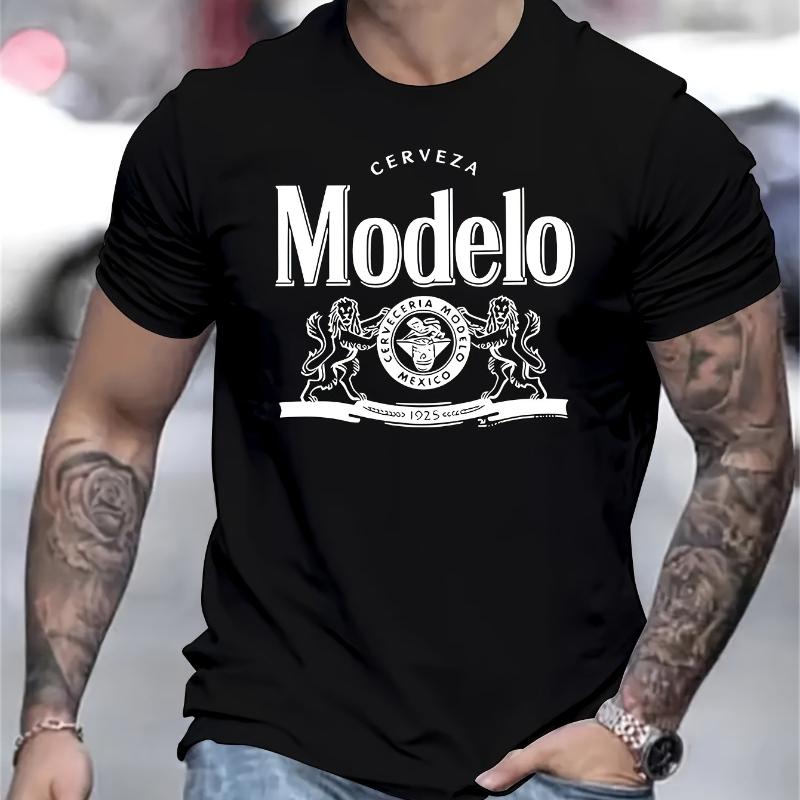 

Cerveza Modelo Vintage T-Shirt Breathable Cool, Comfortable Wear,Daily Casua XXL белый