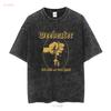 Maglietta Weedeater banda God Luck And Good Speed Tutte le Taglie MI210 vintage Lavata moda Morbido streetwear grafica Traspirante