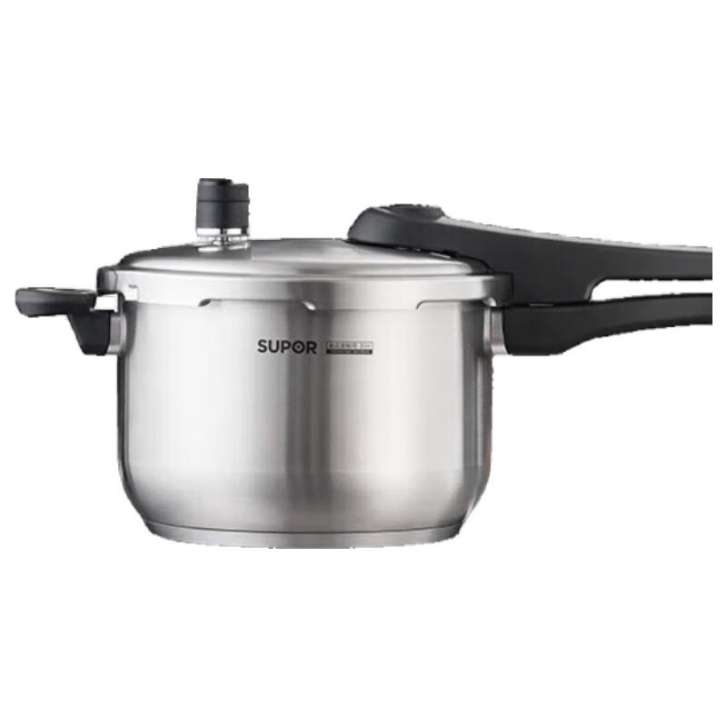 Supor YW24S1 Blue Eye 304 Stainless Steel Pressure Cooker, 24cm