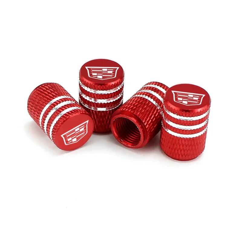 4pcs Valve Cover for Cadillac Escalade ATS BLS CTS CT4 CT5 CT6 EXT STS SLS SLR SRX XLR New Wheel Tire Valve Caps Decor