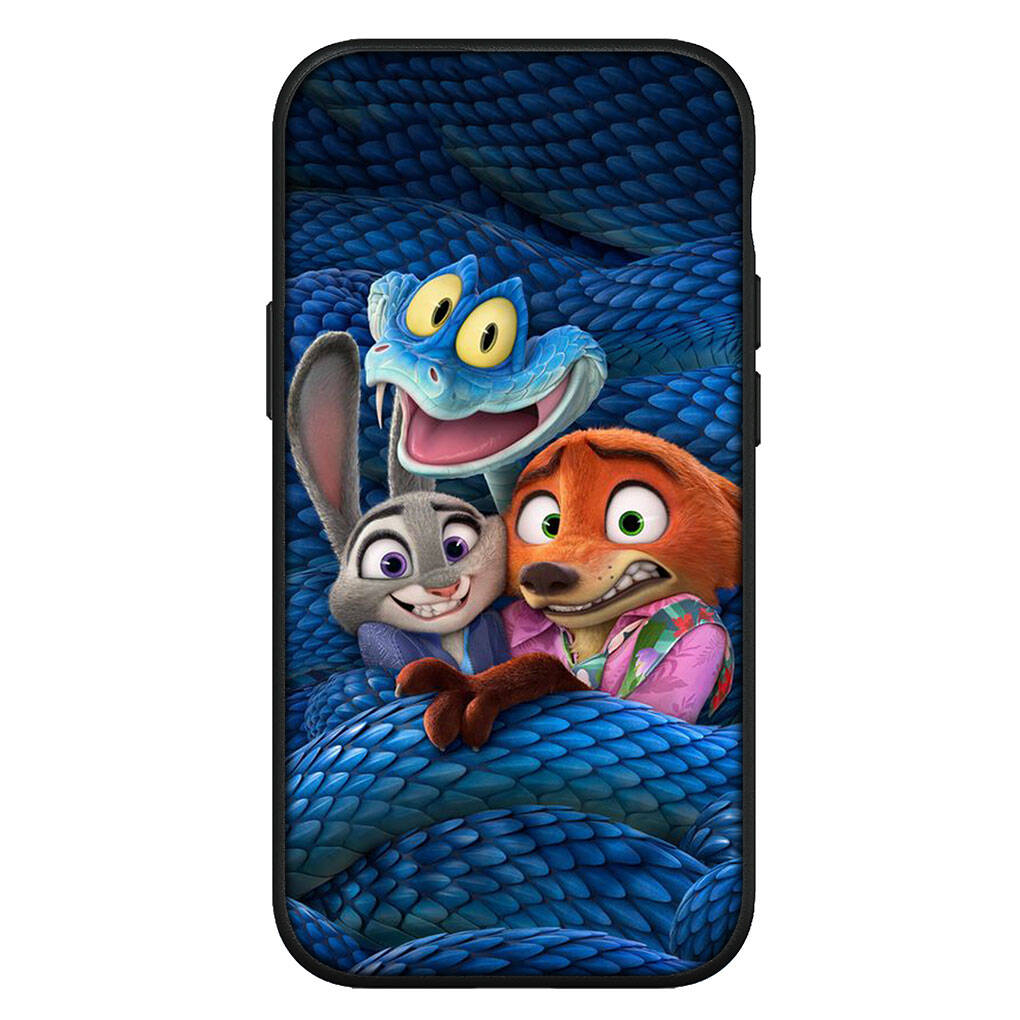 Für Samsung Galaxy S25 S24 S23 iPhone 17 16 15 Xiaomi Redmi Note 14 13 12 11 Plus Pro Max A57 Hülle Judy Zootopia 2 Nick Garys Anime OPPO Huawei Cover
