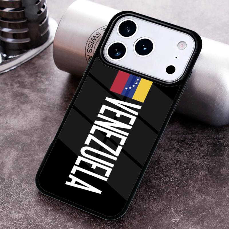 Venezuela Flag Phone Case For iPhone 17,16e,15,14,13,12,11,Mini,Pro,MAX Soft Silicone Cover
