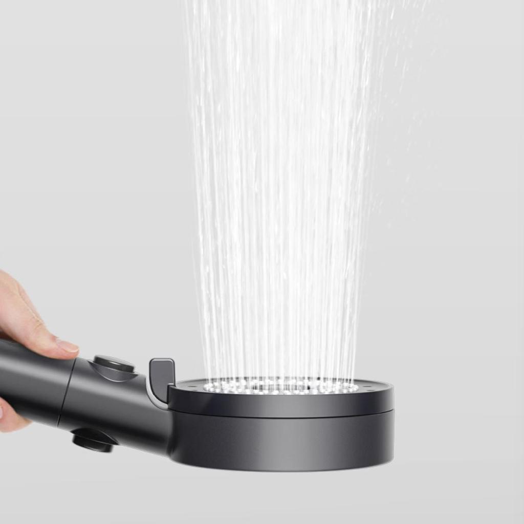 Honeywell Handheld Shower Head Set with Pressure Boost, Three-Piece Shower Kit, Five-Mode One-Touch Water Stop HS5Q