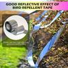 2pcs Double-sided Reflective Ribbons for Orchards and Vegetable Gardens, Bird Repellent Ribbons, Suitable for Outdoor Spaces