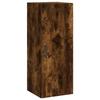 VidaXL Armoire murale chêne fumé 34,5x34x90 cm 828865