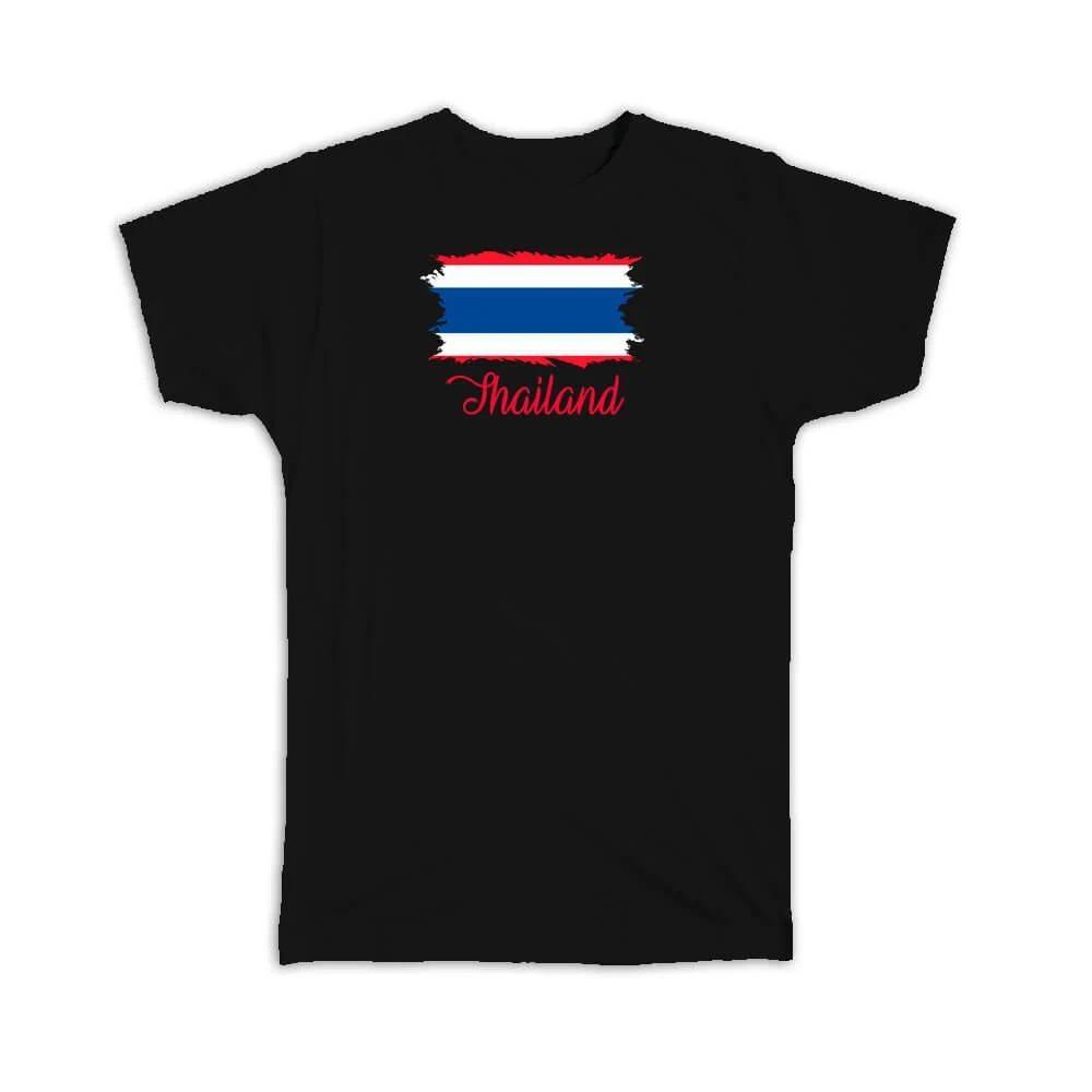 Gift T-Shirt : Thailand Flag Thai Country Expat 4XL