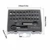 33 Piece Set High Speed Steel Broken Bolt Remover Stubborn Screw Tool  For Broken Screw Removal