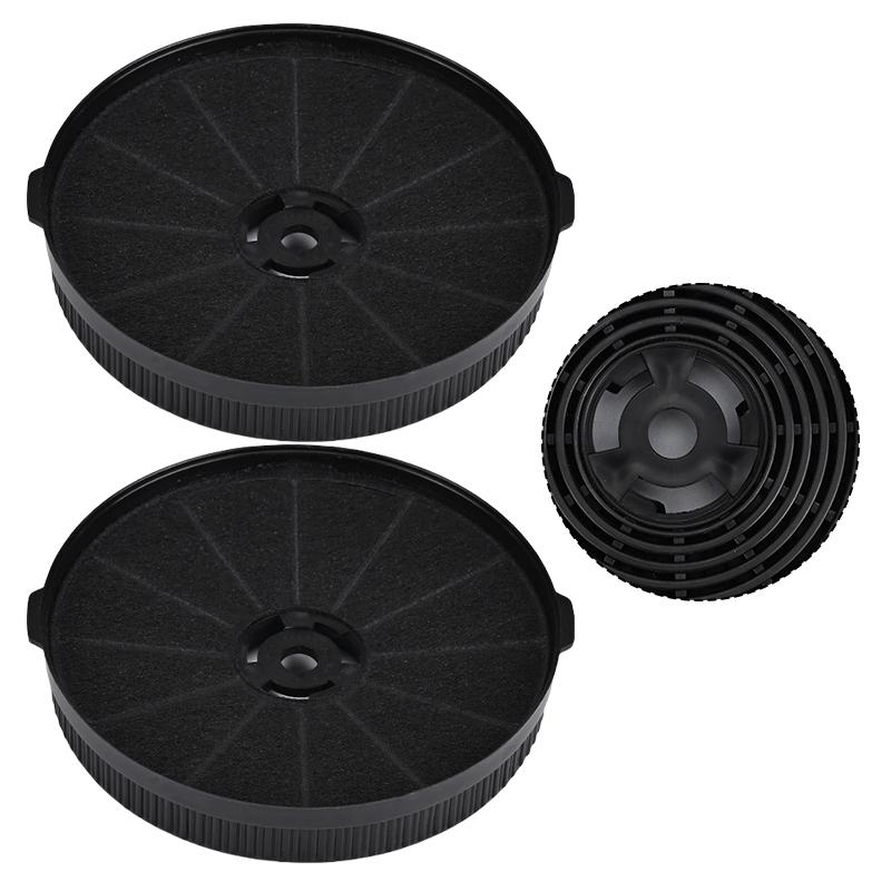 Aktivt kolfilter 2 st för köksfläktstillbehörsfilter 140x25 mm storlek Designade för att minska för renare luft