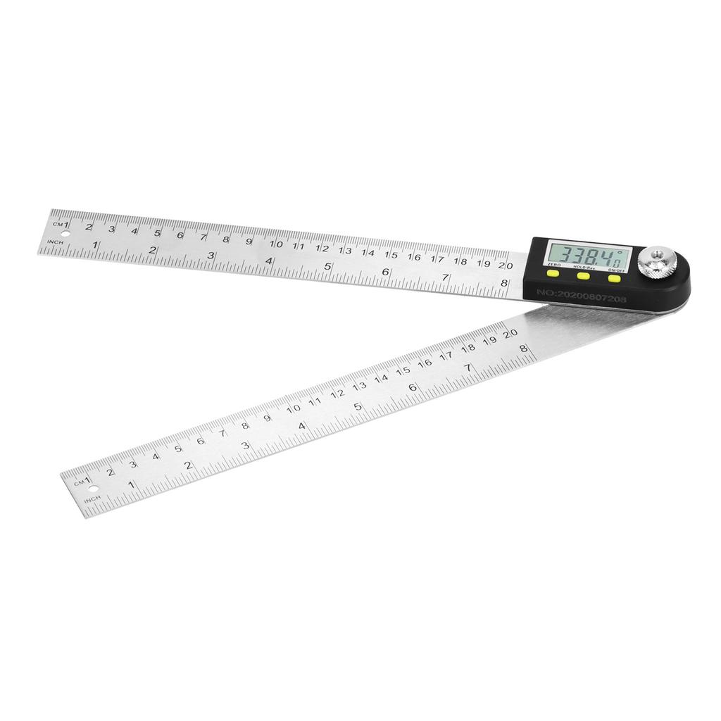 Digital Angle Finder Ruler 2 In 1 Goniometer Protractor Tool with Display for Automobiles0200mm