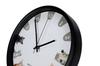 Matakoko315 Wall Stylish and Cute Wall Interior Sweep Continuous Second Easy To Living Stylish Analog Cat Popular Clock, Cat/Kitten Design, Clock,