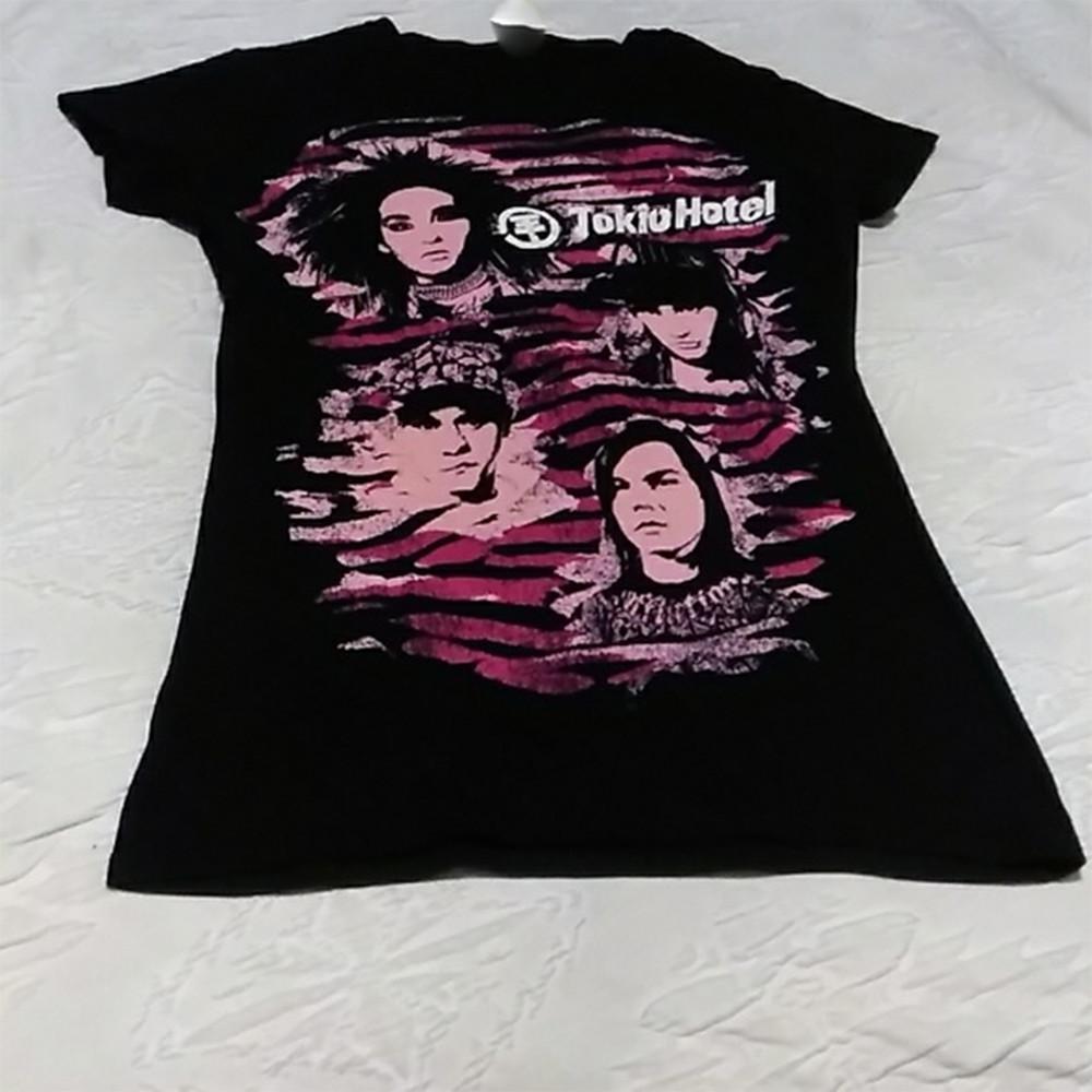 Tokio Hotel band T Shirt T Shirt Gifl for Fan Size S-5XL Cotton Unisex T-Shirt XXXXL