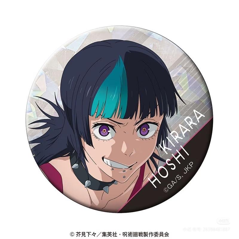 

su Anime Kaisen Tinplate Badge eripheral Products Zenin Naoya Hakari Kinji Okkotsu Yuta Srooftop Edition Original