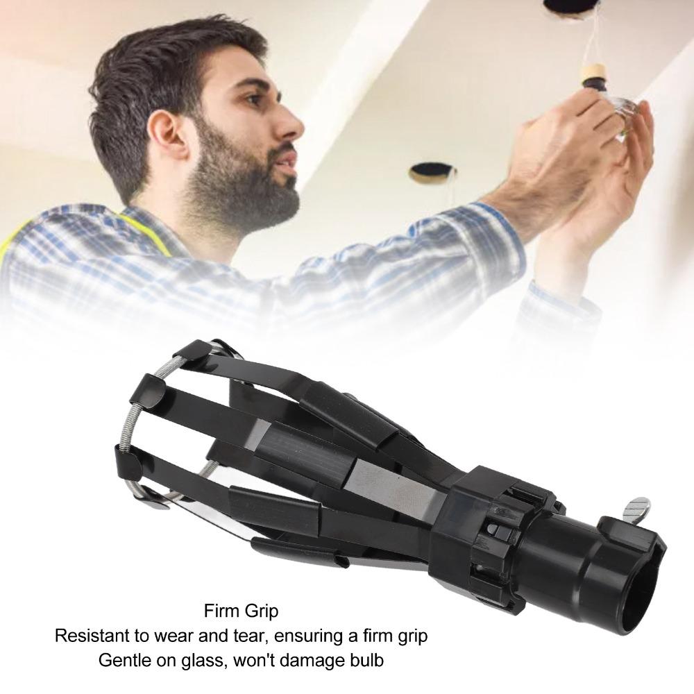 Convenient Firm Grip Light Bulb Changer Basket Style Durable Bulb Removal Tool Lamp Changing Basket Chandeliers