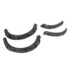 Golf Cart Wheel Flares Impact Resistant ABS Plastic Front Rear Golf Cart Tire Flares Set for RXV 2008‑2015 Golf Cart