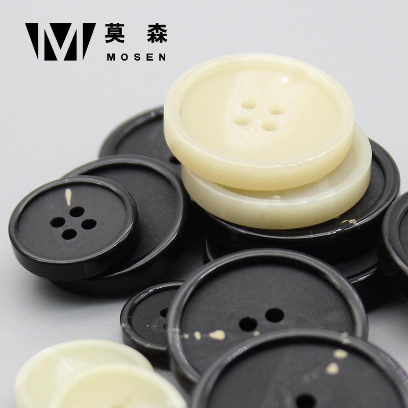 Furnizare, Nasturi din Rășină cu Aspect Mat cu Patru Găuri, Costum Jachetă Rochie, Palton din Nailon cu Două Fețe, Nasturi pentru Pulover