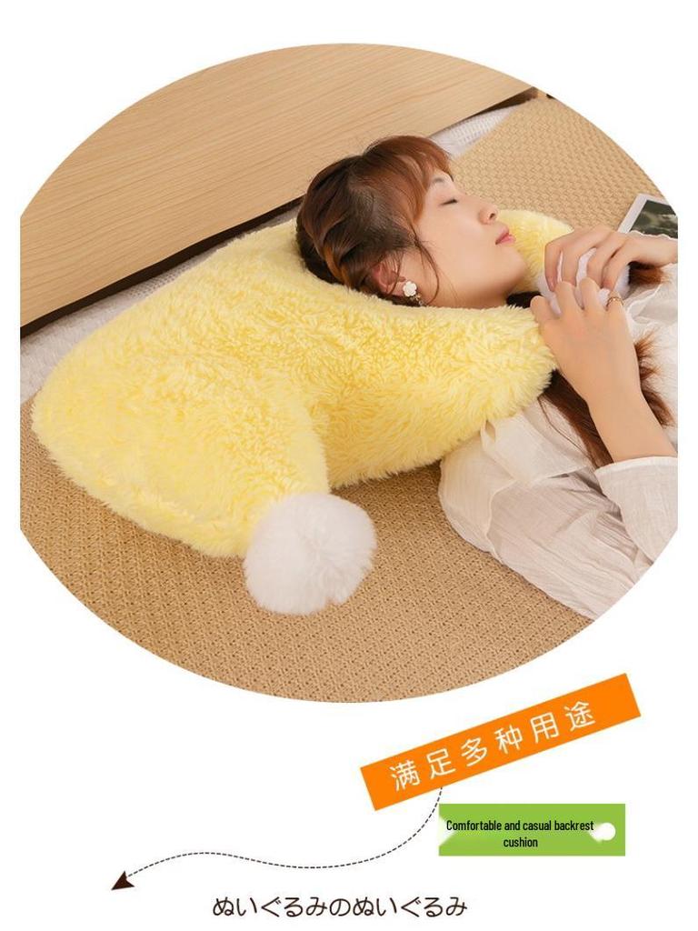 Nordic Crown Pillow and Sofa Cushions - Cute Heart-Shaped Backrest for Bed and Bay Window