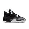 Air Jordan 4 Retro GS Fear 2024 Kinder-Sneaker Schwarz Weiß Anthrazit FQ8213-002