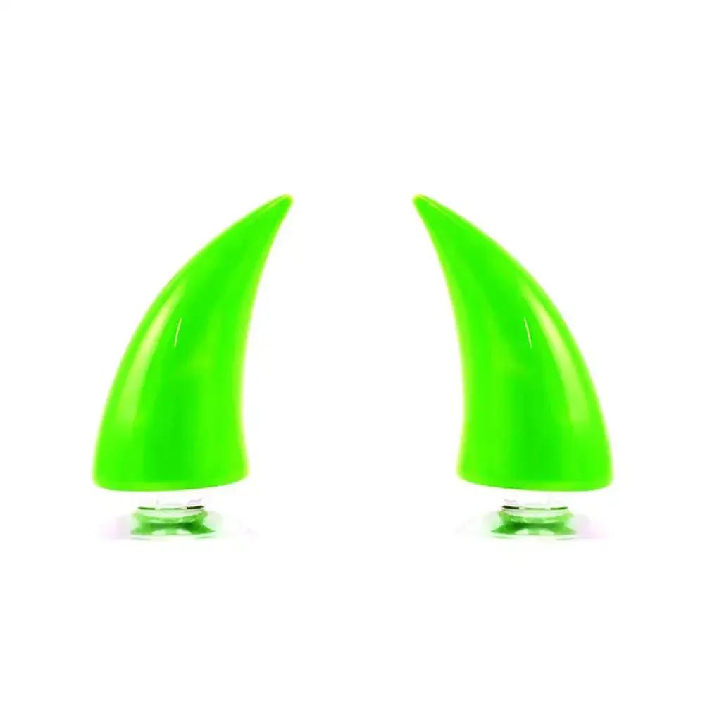 2Pcs Helmet Flair Large Long Black Devil Horns for Motorcycle Helmet Universal Motobike Styling Decoration Helmets Accessories