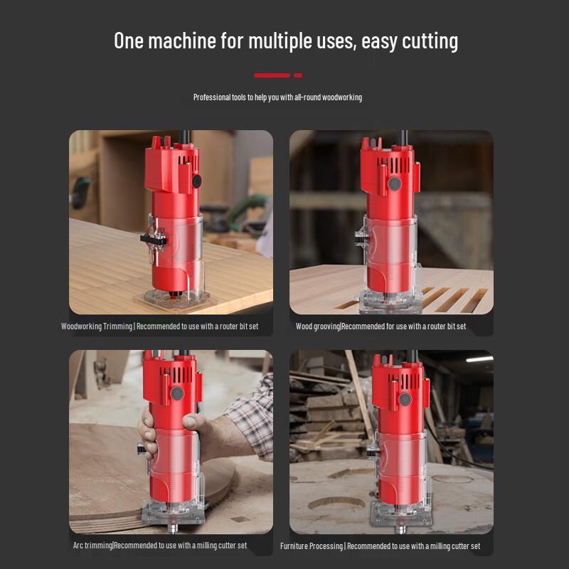 Xinggu Handheld Electric Wood Router Trimmer CN plug (adapter included)