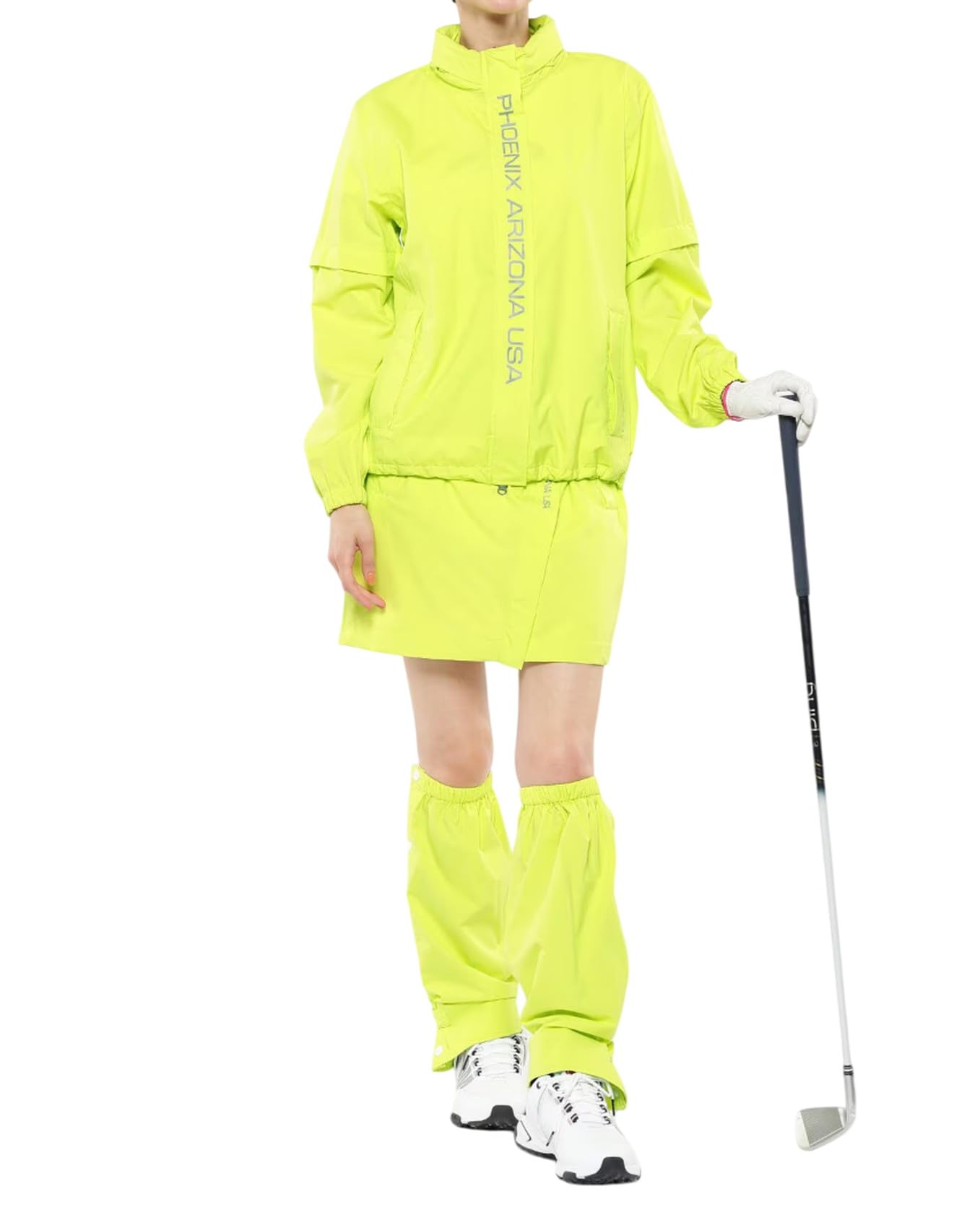 

A continuing standard waterproof and breathable rainwear set leg covers Golf rain gear S [Ping Apparel] product, women s (2-way design, included) / /