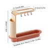 Sink Storage Shelf Hollow Sponge Drain Holder Rack Adjustable Plastic Kitchen Organizer