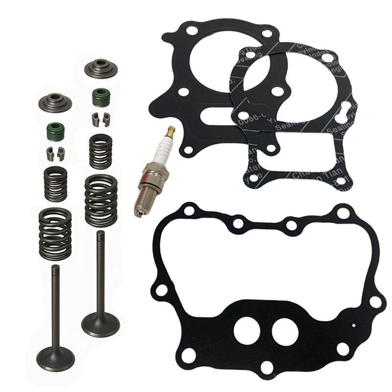 Cylinder Intake Exhaust Valve Gasket Kit For HONDA TRX250 Recon 250 Sportrax250 Valve Spring Gasket чёрный
