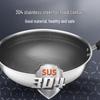 SUPOR 30cm Waben Edelstahl Wok