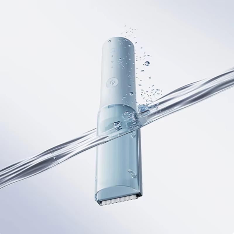 Xiaomi Mijia Children Hair Clipper With Hair Suction Function 60min Endurance IPX7 Waterproof Round Bead Knife Tip Baby Barber синий