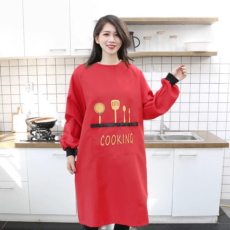 Waterproof Sleeved Kitchen Apron