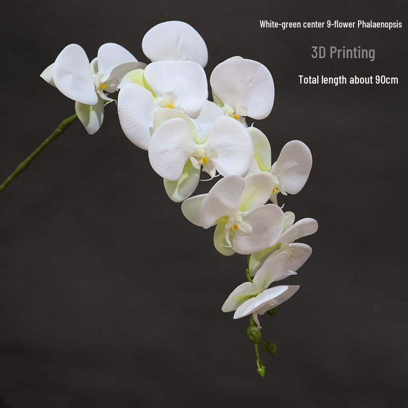 Luxury White Phalaenopsis Silk Floral Wedding Arrangement Guide