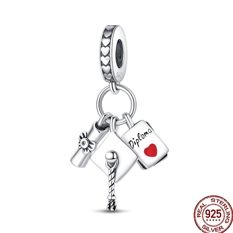 New Copper Lipstick High Heels Cosmetics Exquisite Fashion Beaded Beads Suitable For Pan Original Bracelet Diy