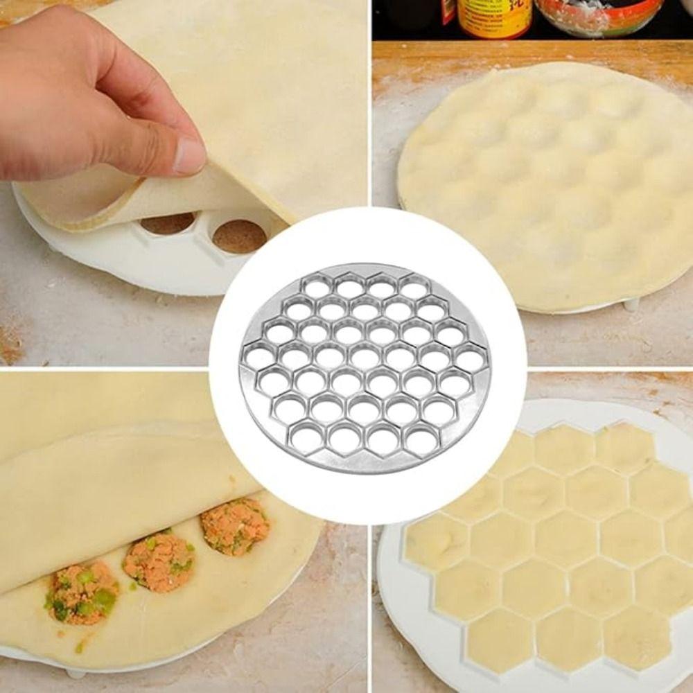 Round Ravioli Maker 37 Holes Kitchen Dough Press Easy To Use Dumpling Press Molds  Kitchen Supplies