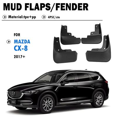 For Mazda CX-8 CX8 Mudguard Fender Mud Flaps Guards Splash Mudflaps Car Accessories Front Rear 4pcs 2017 2018   +