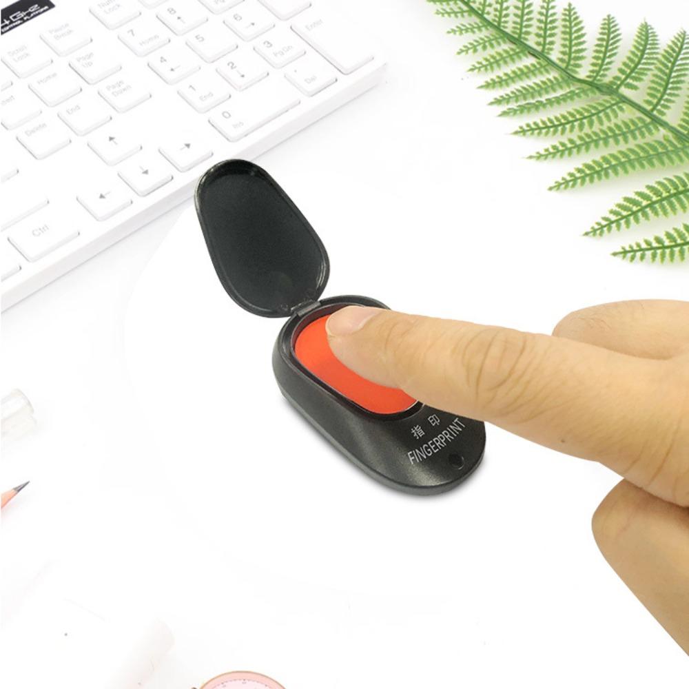 Quick-dry Pocket Finger Signature Inkpad Clear Stamping Thumbprint Ink Pad  Business