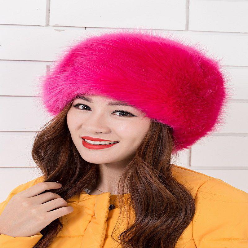 Luxurious 2018 Ladies Winter Hat Featuring Premium Quality Imitation Fur For Ultimate Warmth