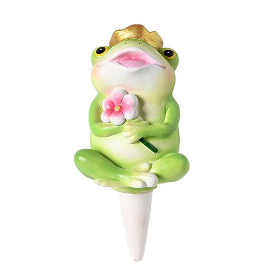 

Автоматическая поилка в форме лягушки и панды, самополивающиеся шипы, автоматическое устройство полива, медленно высвобождающие поливочные шары для растений Frog