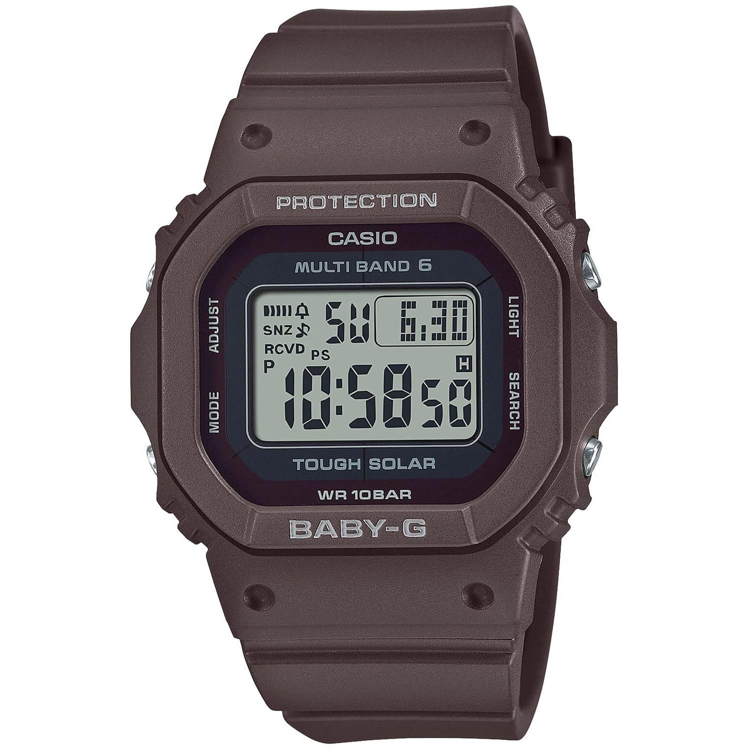 Casio Wristwatch Baby-G Domestic Genuine Product Radio Solar BGD-5650-5JF Ladies Brown