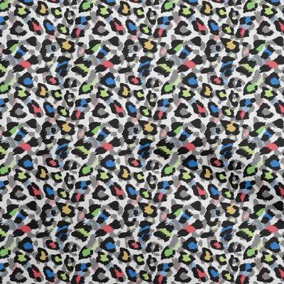 Baumwoll-Popeline, blau, Tierhaut, DIY-Kleidung, Quiltstoff, bedruckter Stoff, Meterware, 42 Zoll