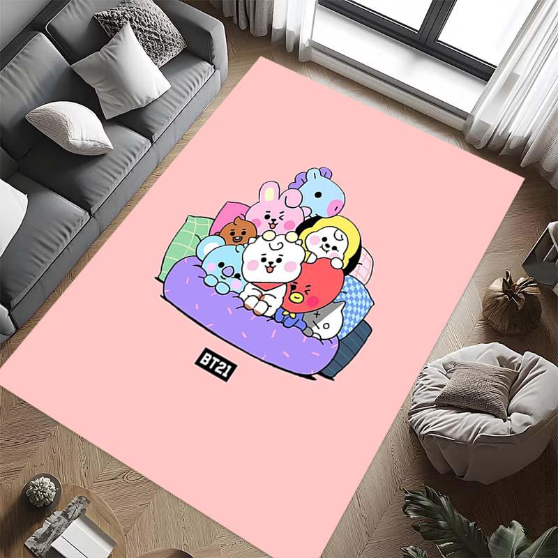 Love Unity Pink carpet floor mats Home Decor Art Room Bathroom mat