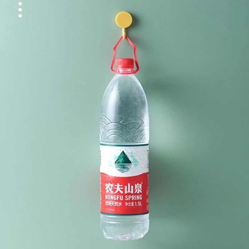 Self Adhesive Wall Hook Strong Without Drilling Coat Bag Bathroom Door Kitchen Towel Hanger Hooks Home Storage Accessories